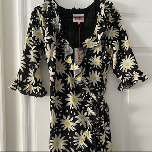 Solid & Striped Wrap Dress